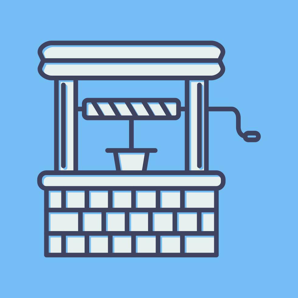 Water Well Vector Icon