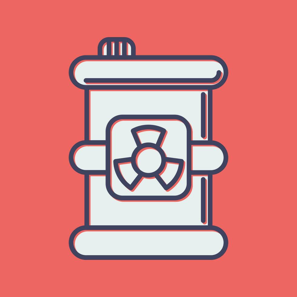 Toxic Waste Vector Icon