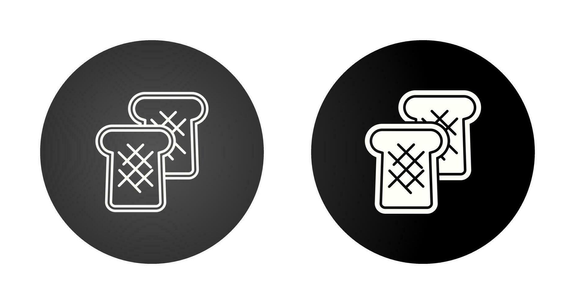 Toast Bread Vector Icon