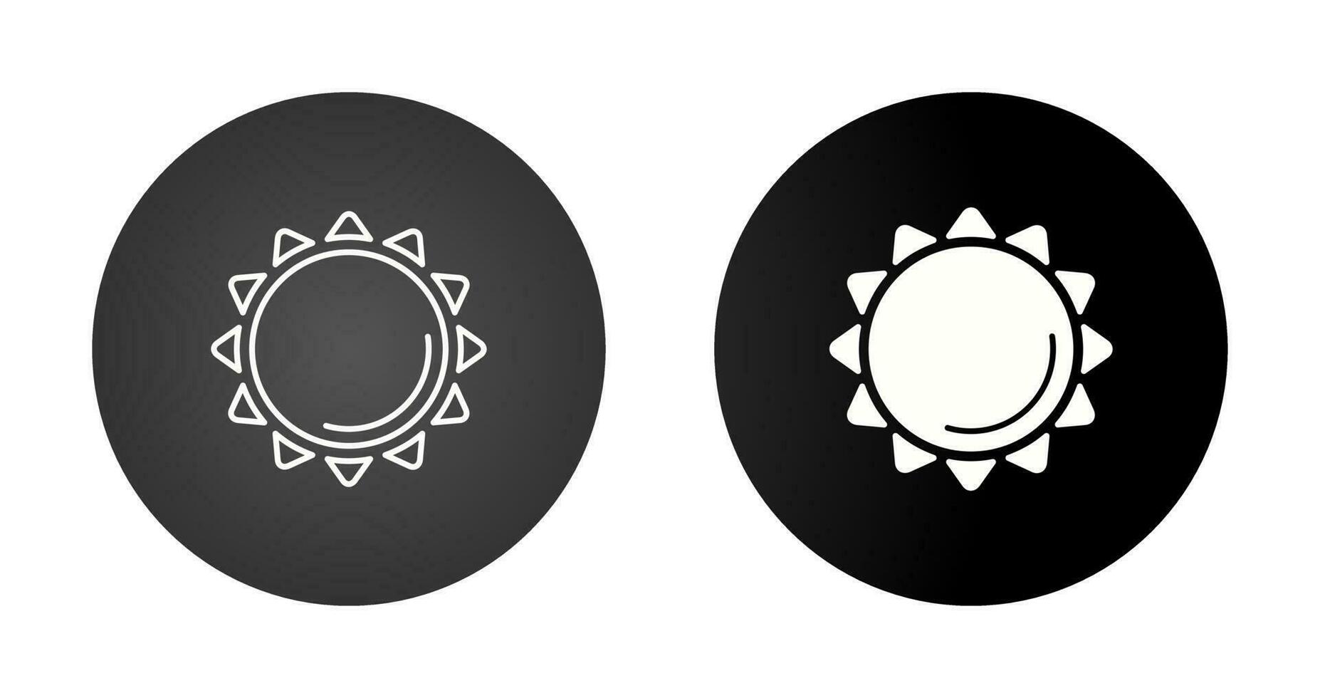 Sun Vector Icon