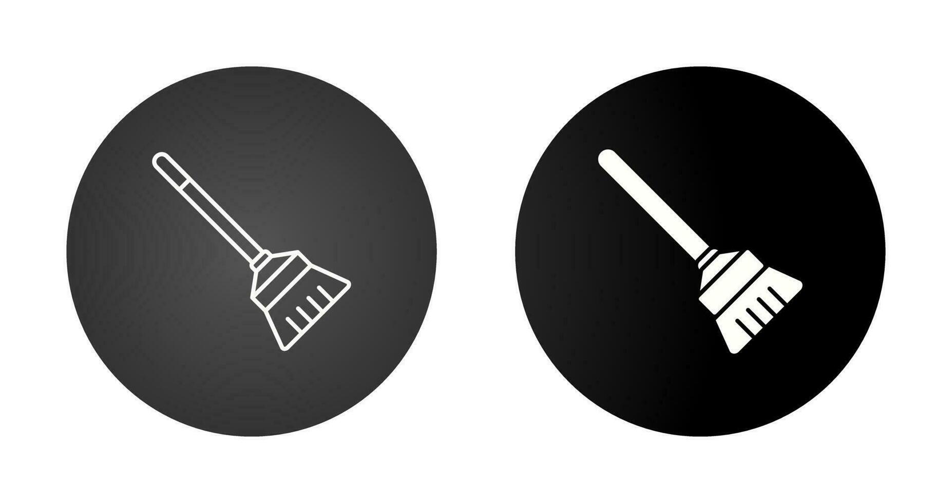 Broom Vector Icon