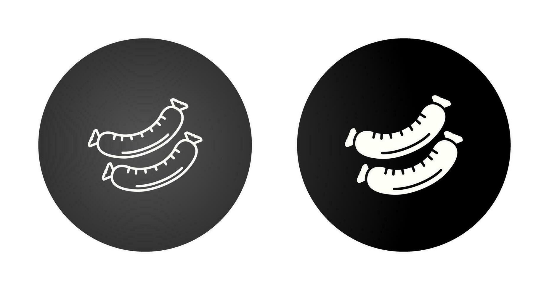 Sausage Vector Icon