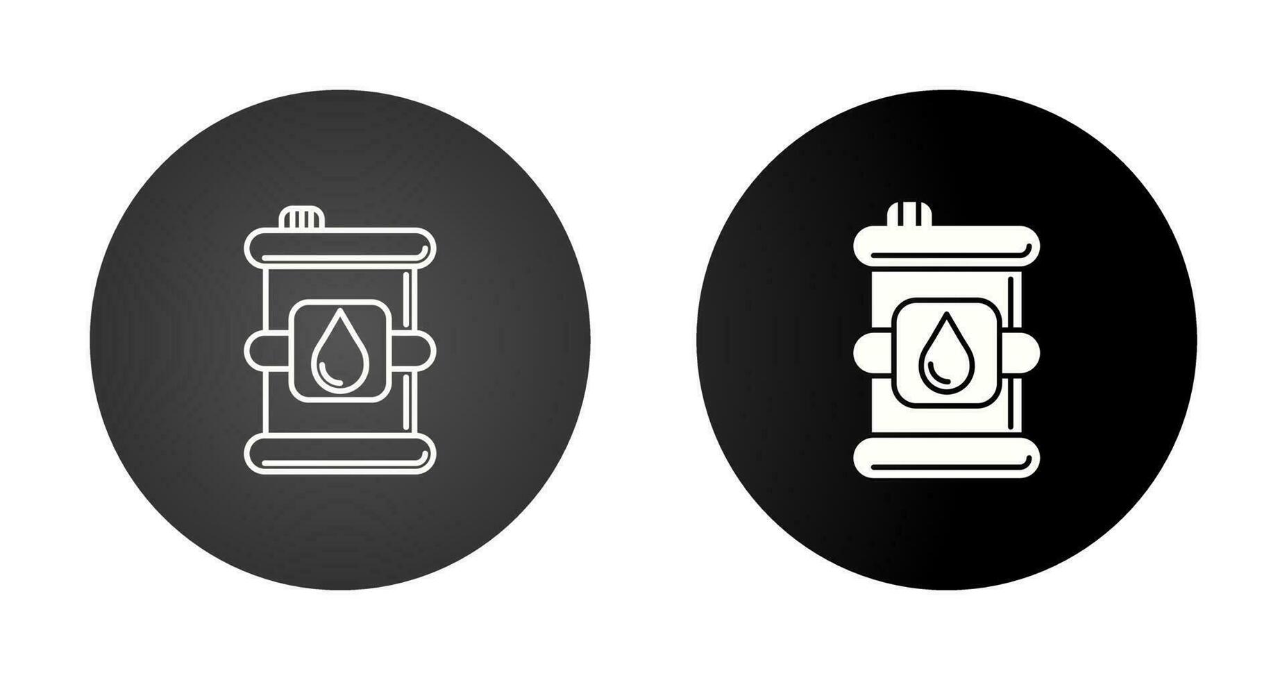 Oil Barrel Vector Icon