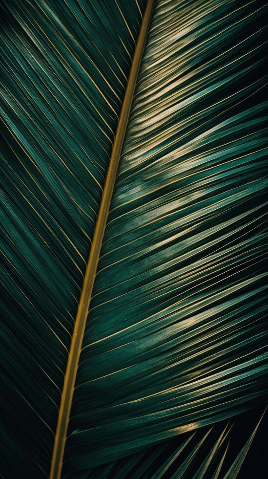 Palm leaf background. Illustration photo