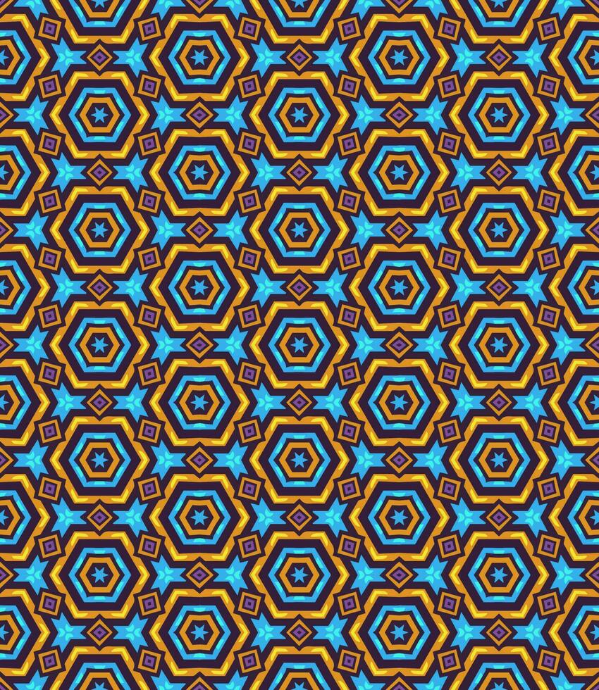 patrón abstracto sin costuras de varios colores. fondo y telón de fondo. multicolor colorido diseño ornamental. vector