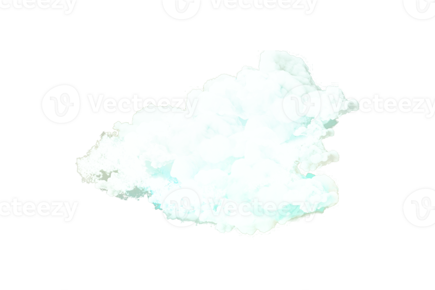 forma blanco nube png