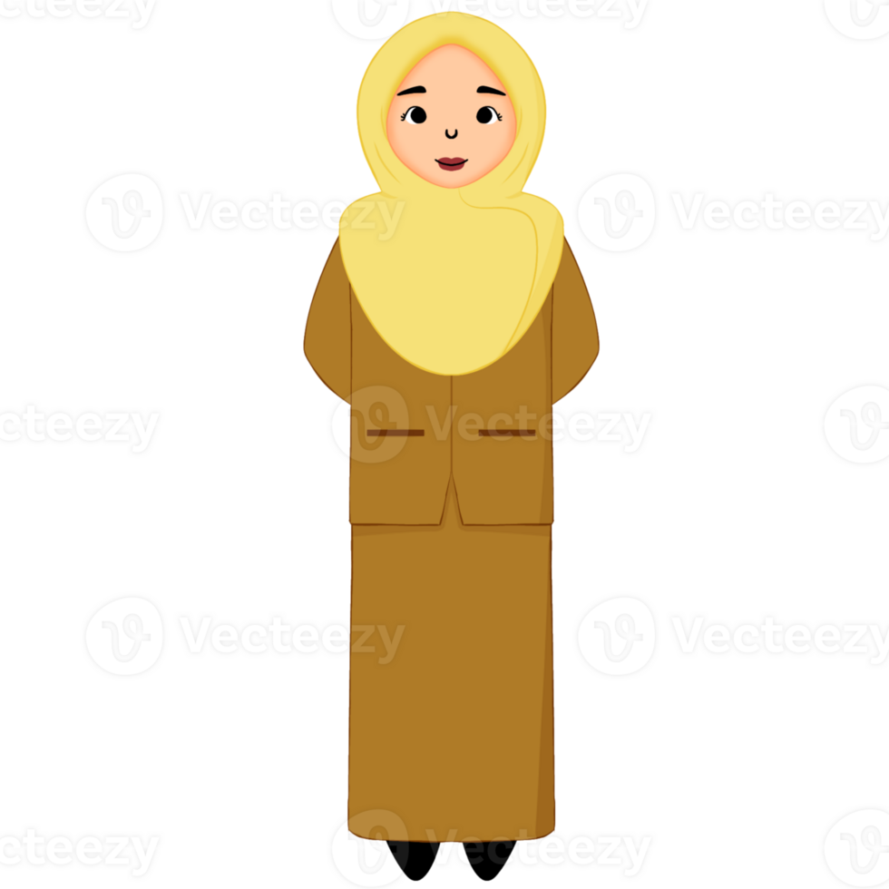 Woman teacher illustration png