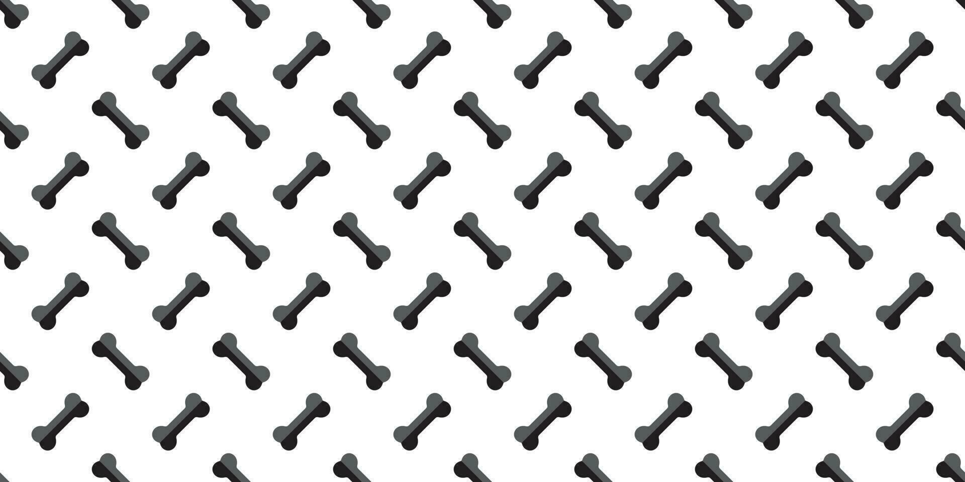 dog bone seamless pattern vector french bulldog bone puppy halloween isolated repeat wallpaper tile background white