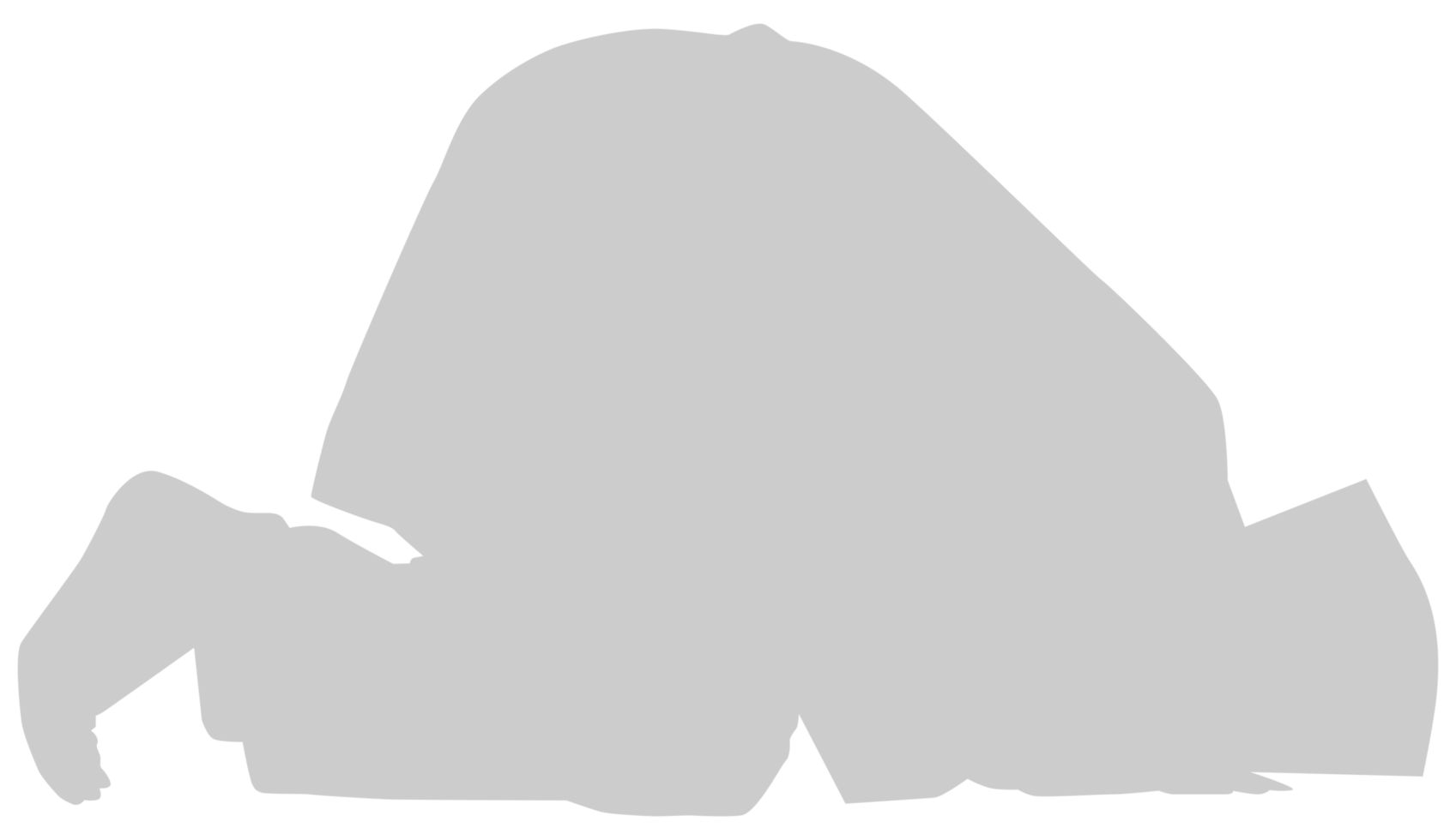 Sujud, or sajdah, is the act of low bowing or prostration in Islam to Allah facing the qiblah. A way that Muslim worshippers prostrate and humble themselves before Allah, God, while glorifying Him. png