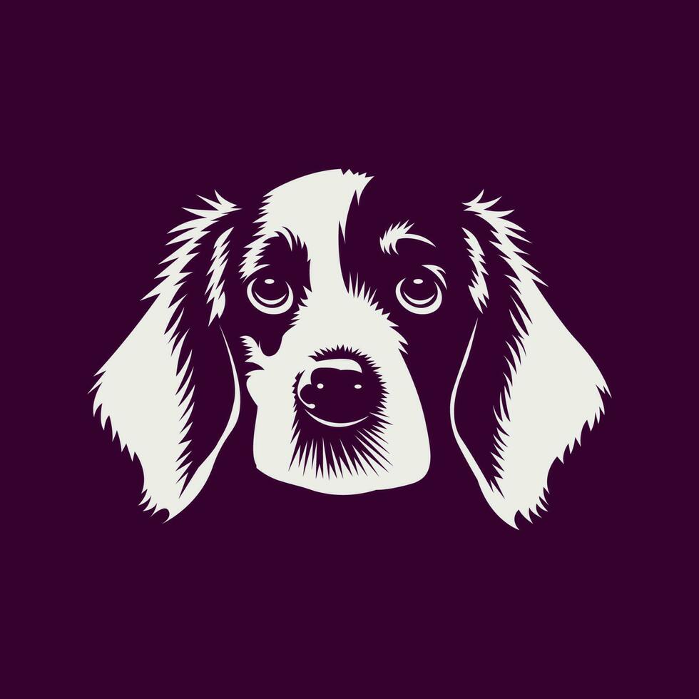 el perro un símbolo de lealtad y devoción, mascota logo concepto vector ilustración dibujos animados. adecuado para logo, fondo de pantalla, bandera, tarjeta, libro ilustración, camiseta, pegatina, cubrir, etc