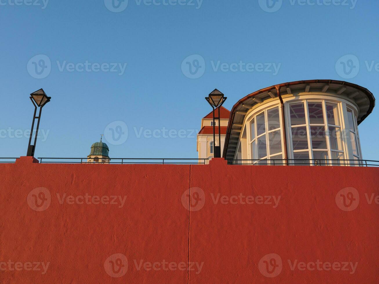 binz beach on rugen island in germany photo