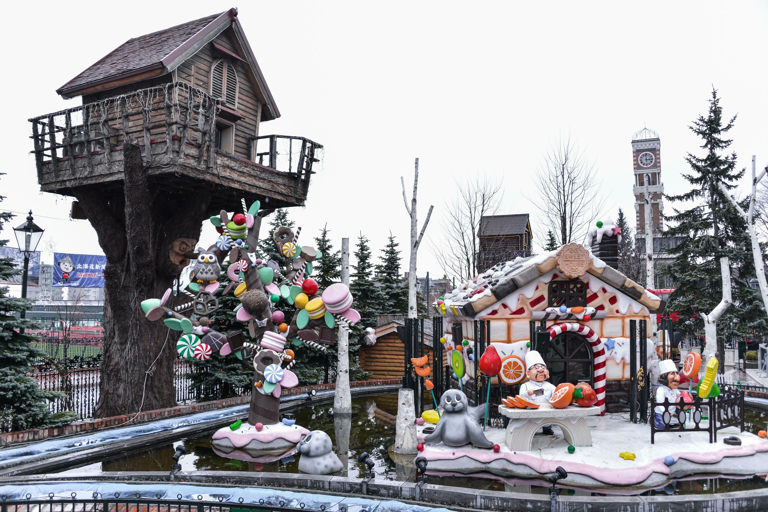 Japan, Sapporo MAR 03, 2019Ishiya, chocolate factory on in Hokkaido