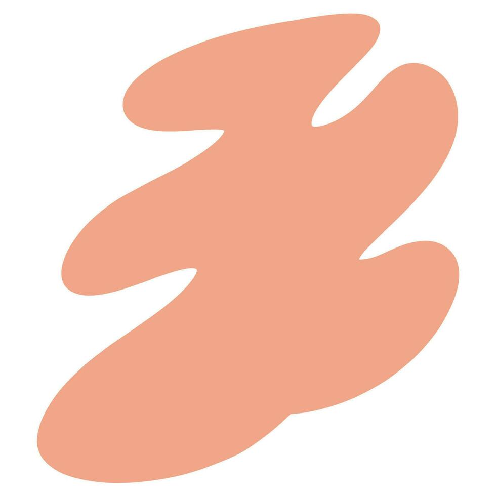unique bloops shape, good for graphic resource. vector