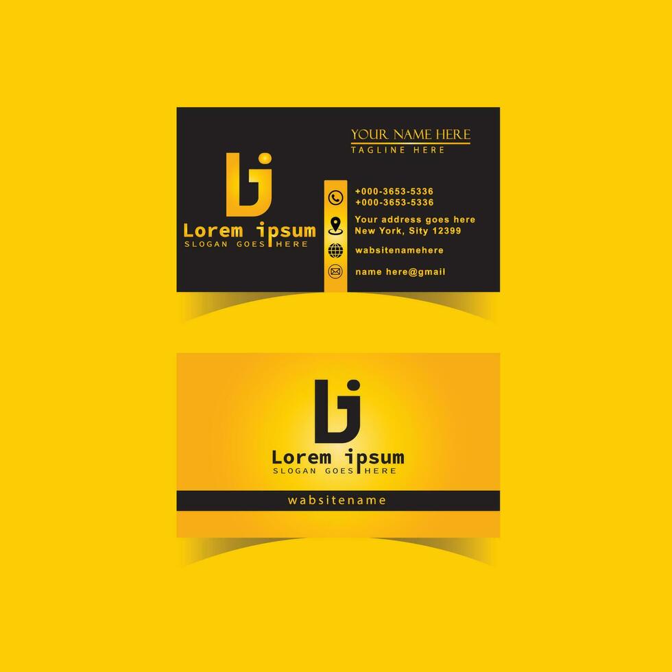 business card design vector