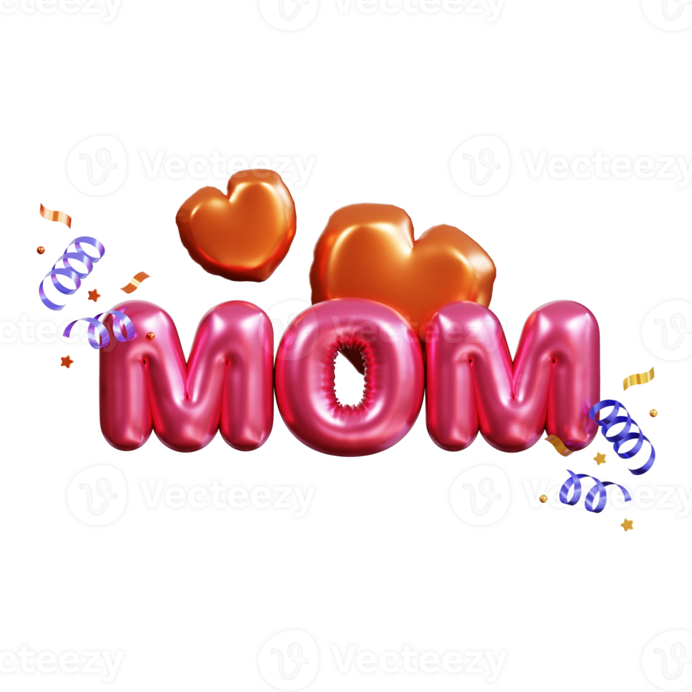 Mothers Day 3D Icon png