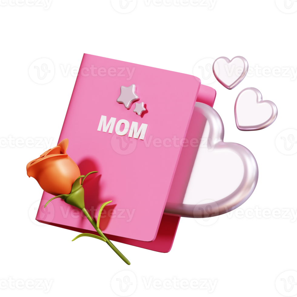 Mothers Day 3D Icon png