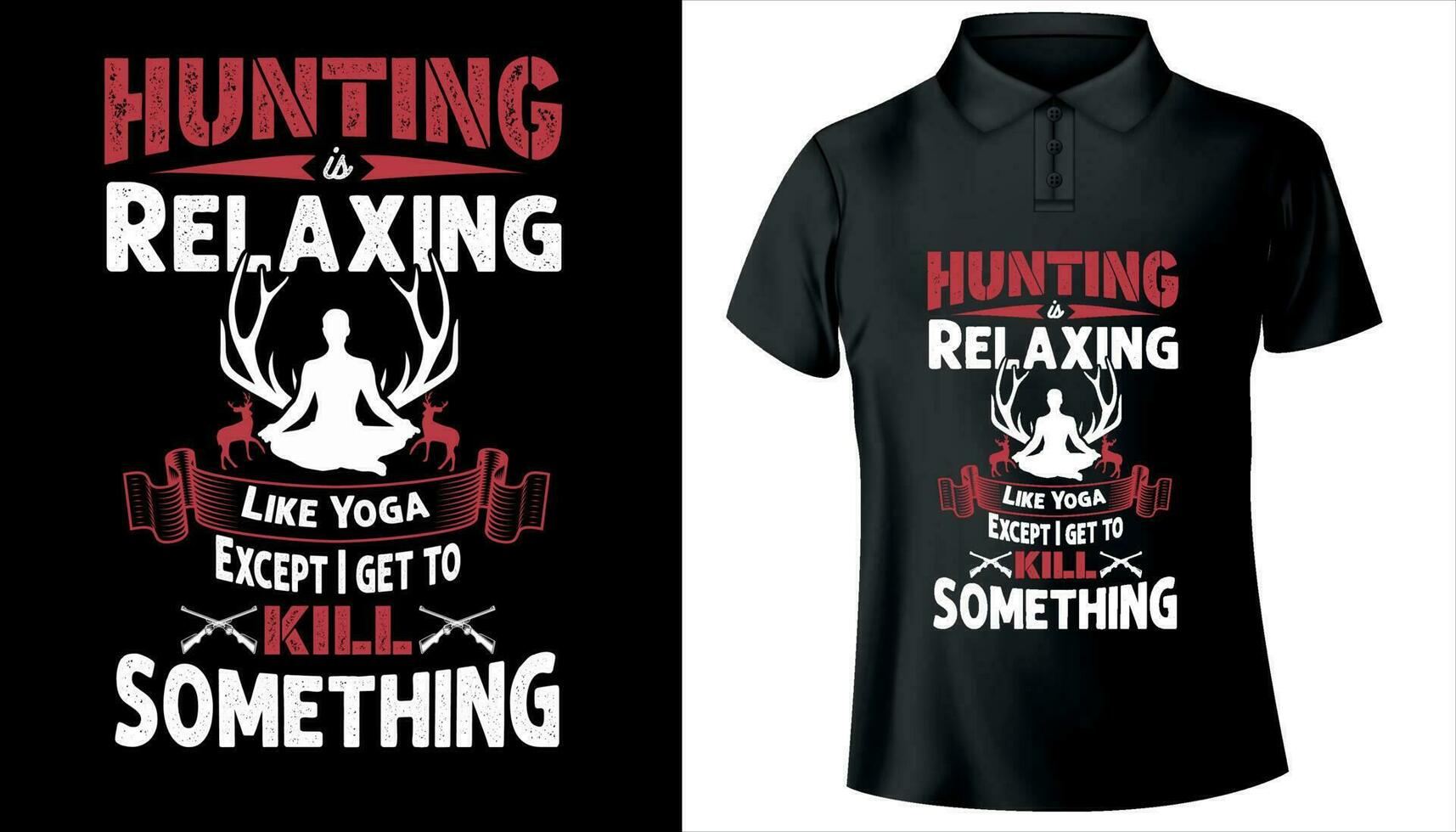 hunting t shirt design vector, hunting grunge t shirt design, hunter,deer vector