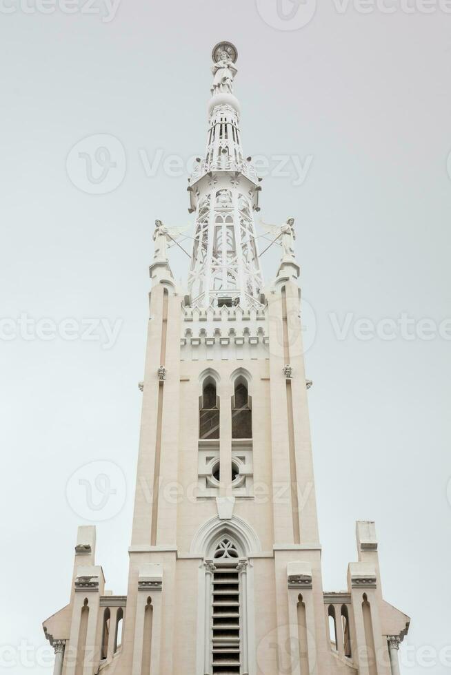 The historical Basilica of the Conception of Our Lady at Madrid city center in Spain photo