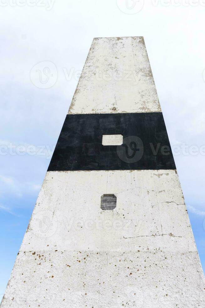 Geodesic mark in Aljustrel, Portugal photo