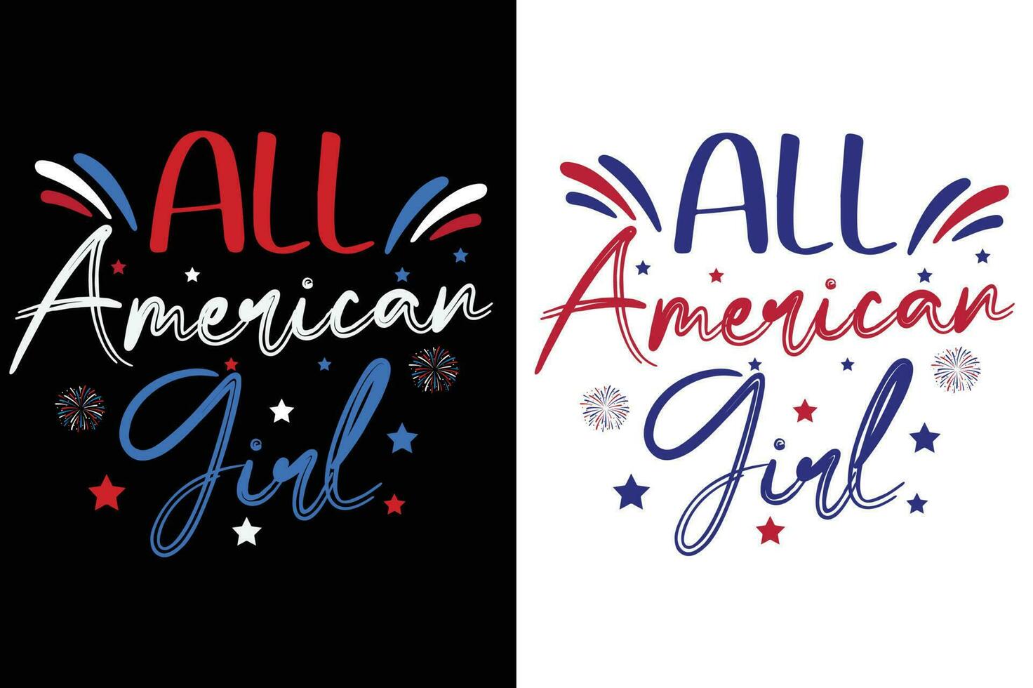 All American girl  quotes t shirt ,4th of July t shirt design vector