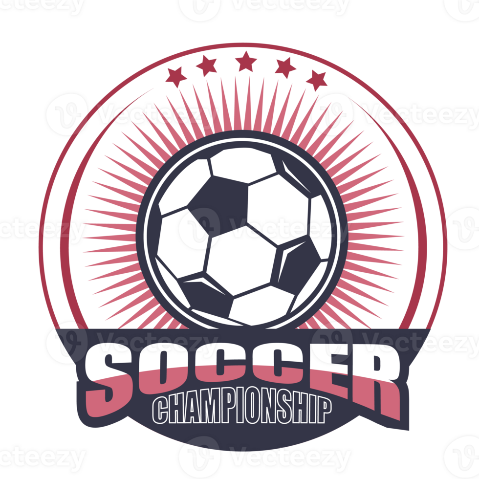 Logo of soccer.It's Soccer attack concept png