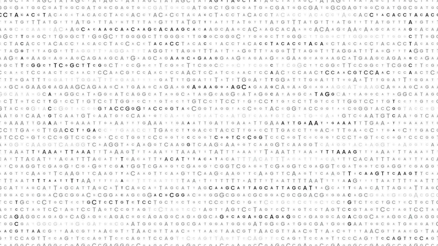 AGCT genomic data visualization background vector