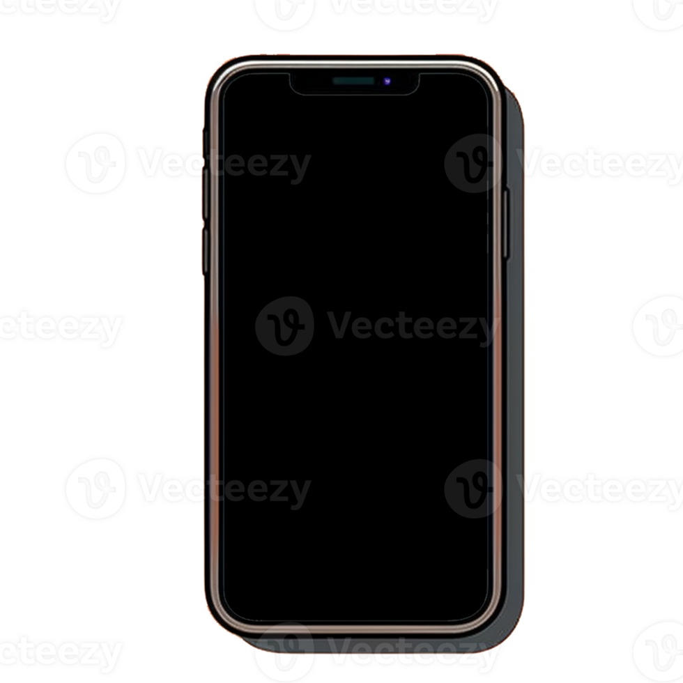 Mobile Phone Device, Cell Phone of Electronic, Mockup Phone png