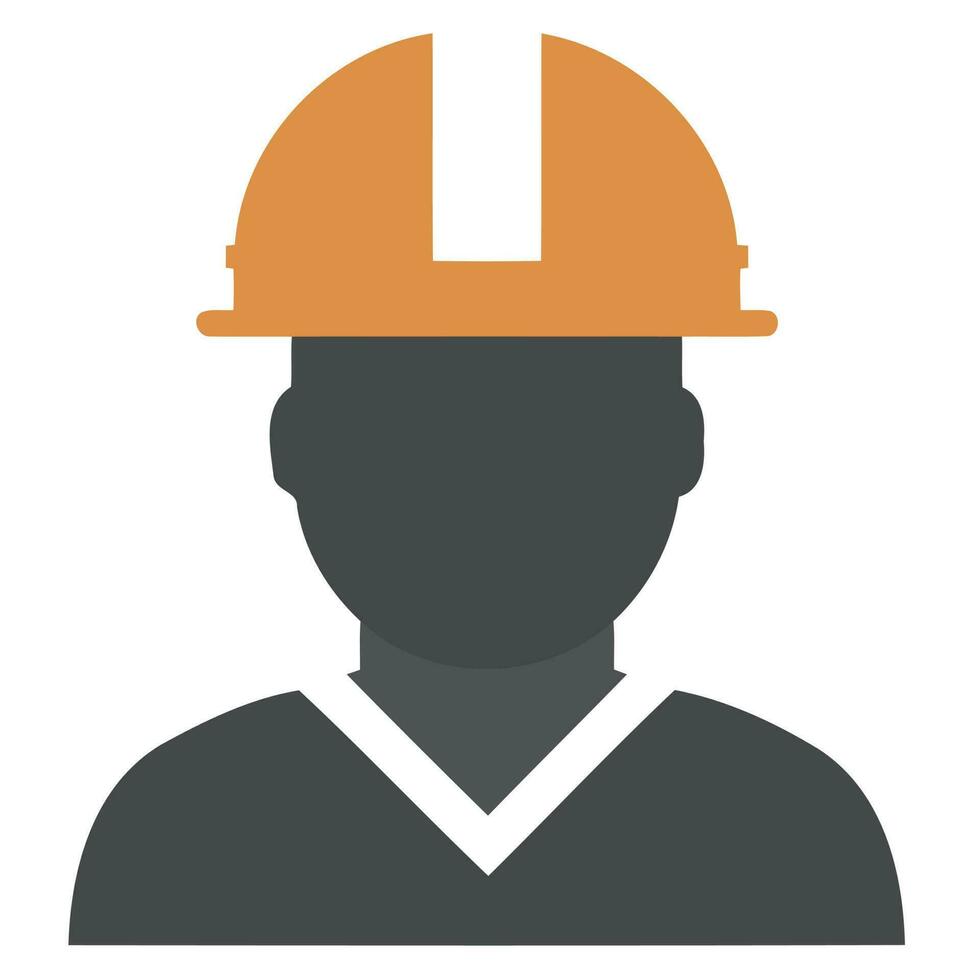 avatar builder worker man icon vector