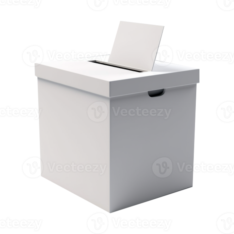 Vote box in png