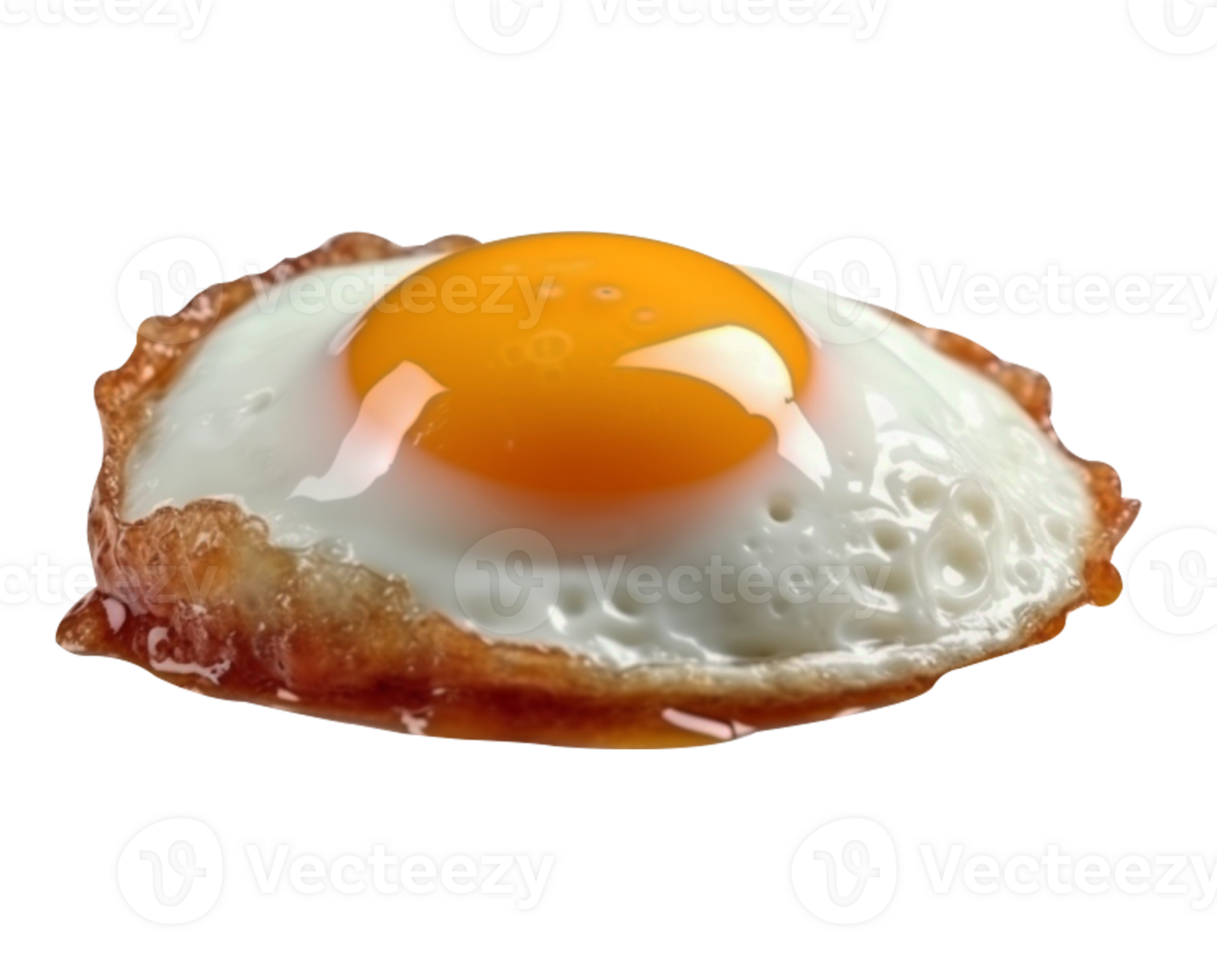 Fry with egg in png