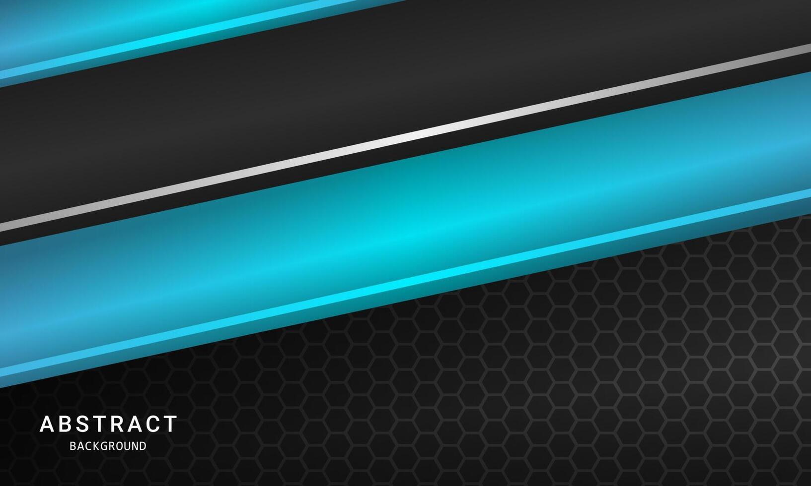 Blue abstract background for social media design vector