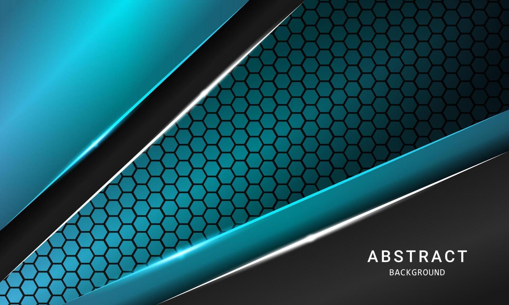 Blue abstract background for social media design vector