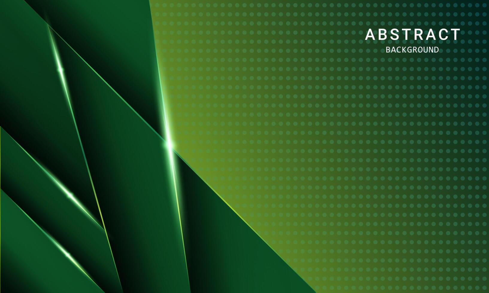 Green black modern abstract background for social media design wallpaper vector