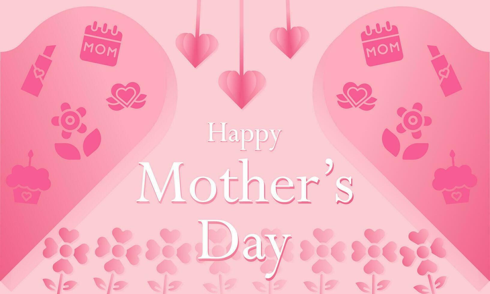 Vector mother day background element perfect design poster