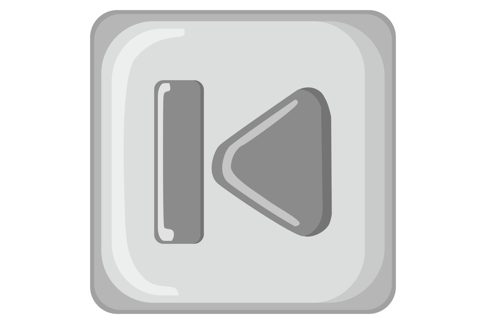 Music and Video Player button Back Button 23629508 PNG