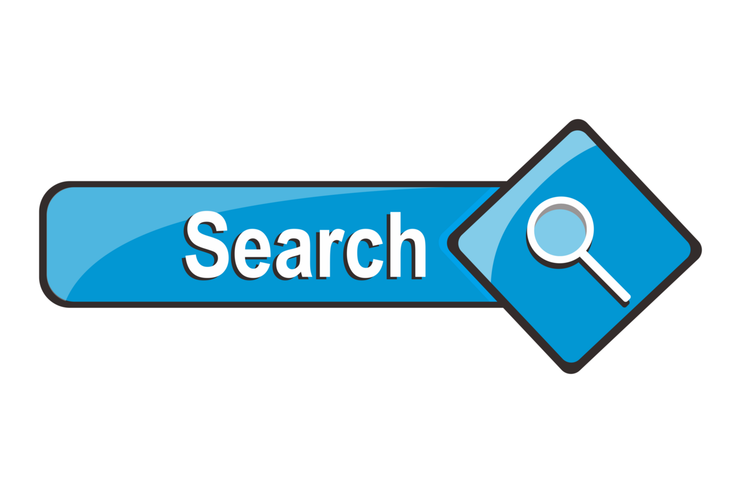 Web Button Icon - Search Button png