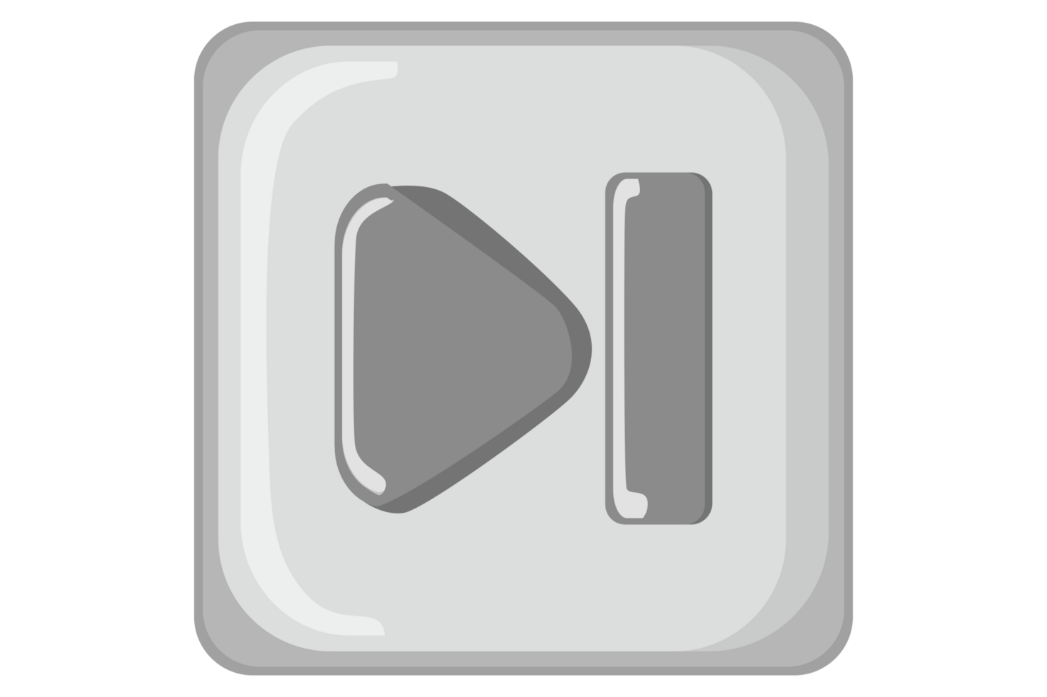 Music and Video Player button - Next Button png