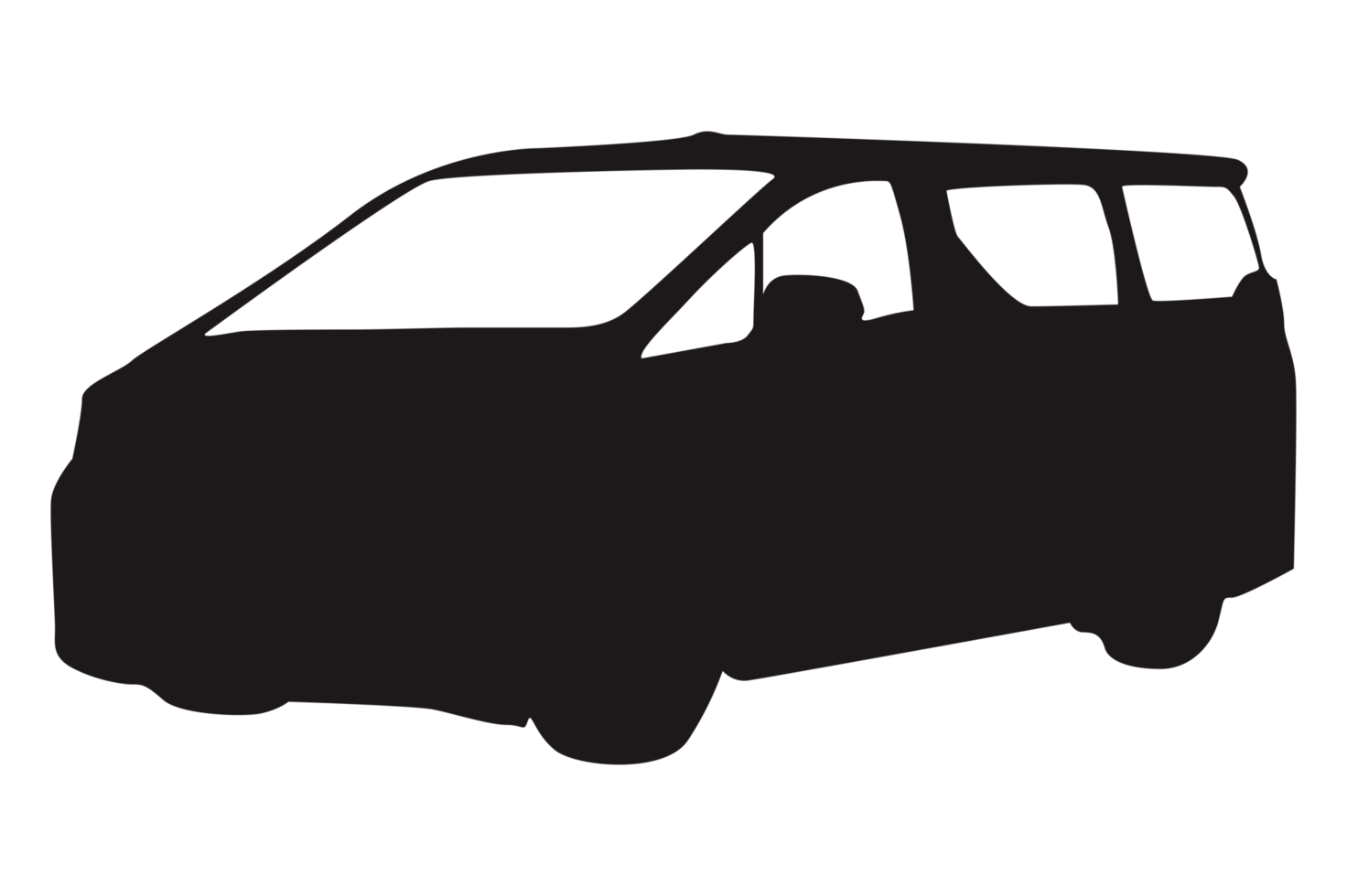 Car Silhouette With Transparent Background png