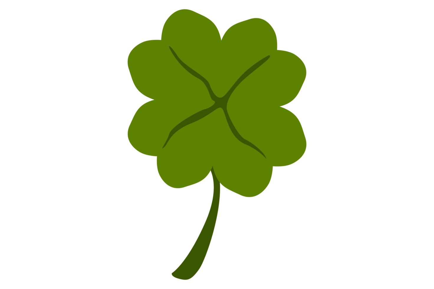 Four Leaf Clover On Transparent Background 23629853 PNG