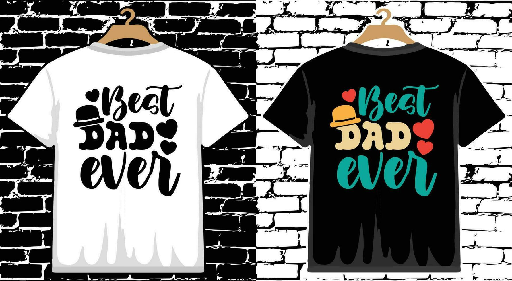 Father's Day T shirt Design, vector Father's Day T shirt  design, Dad shirt, Father typography T shirt design