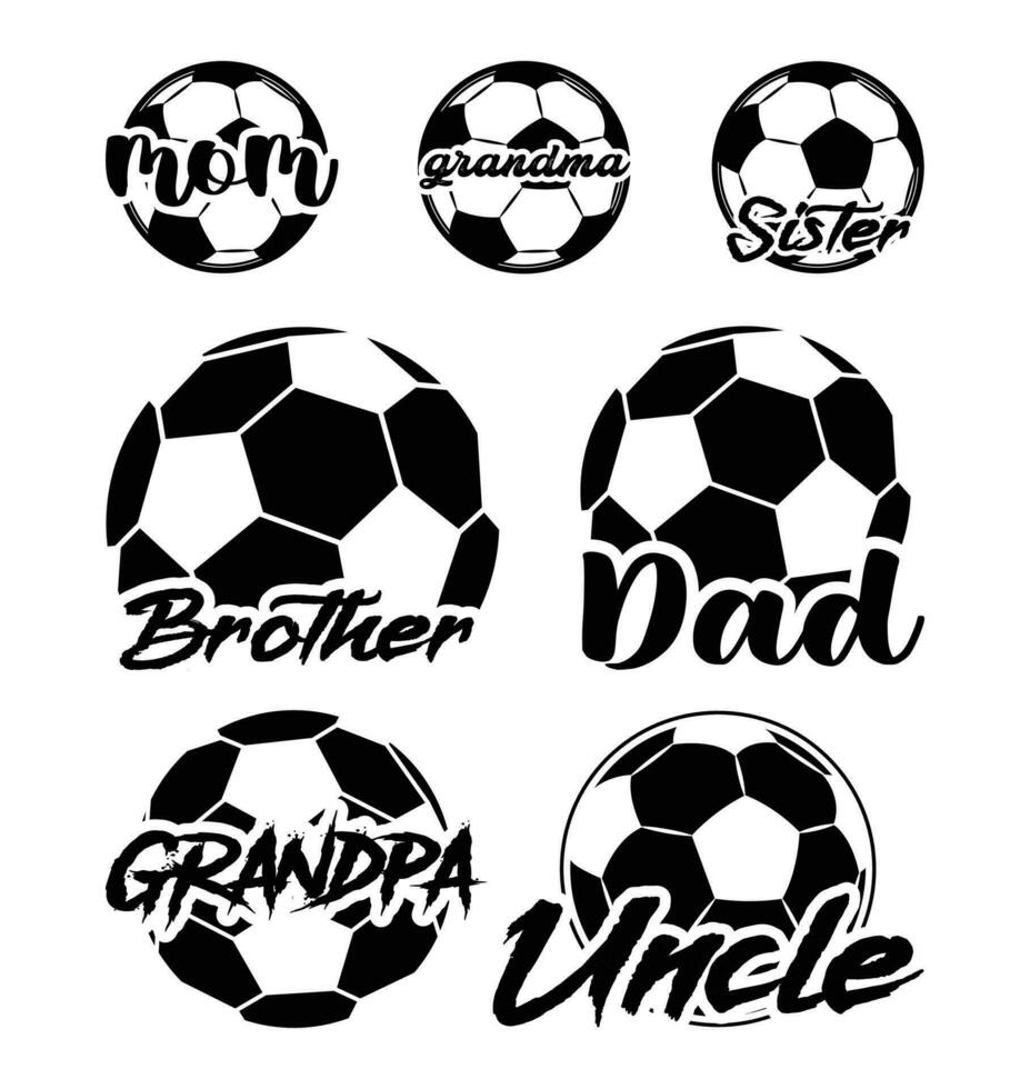 Soccer T shirt Design Bundle, vector Soccer T shirt  design, Football shirt, Soccer typography T shirt design Collection