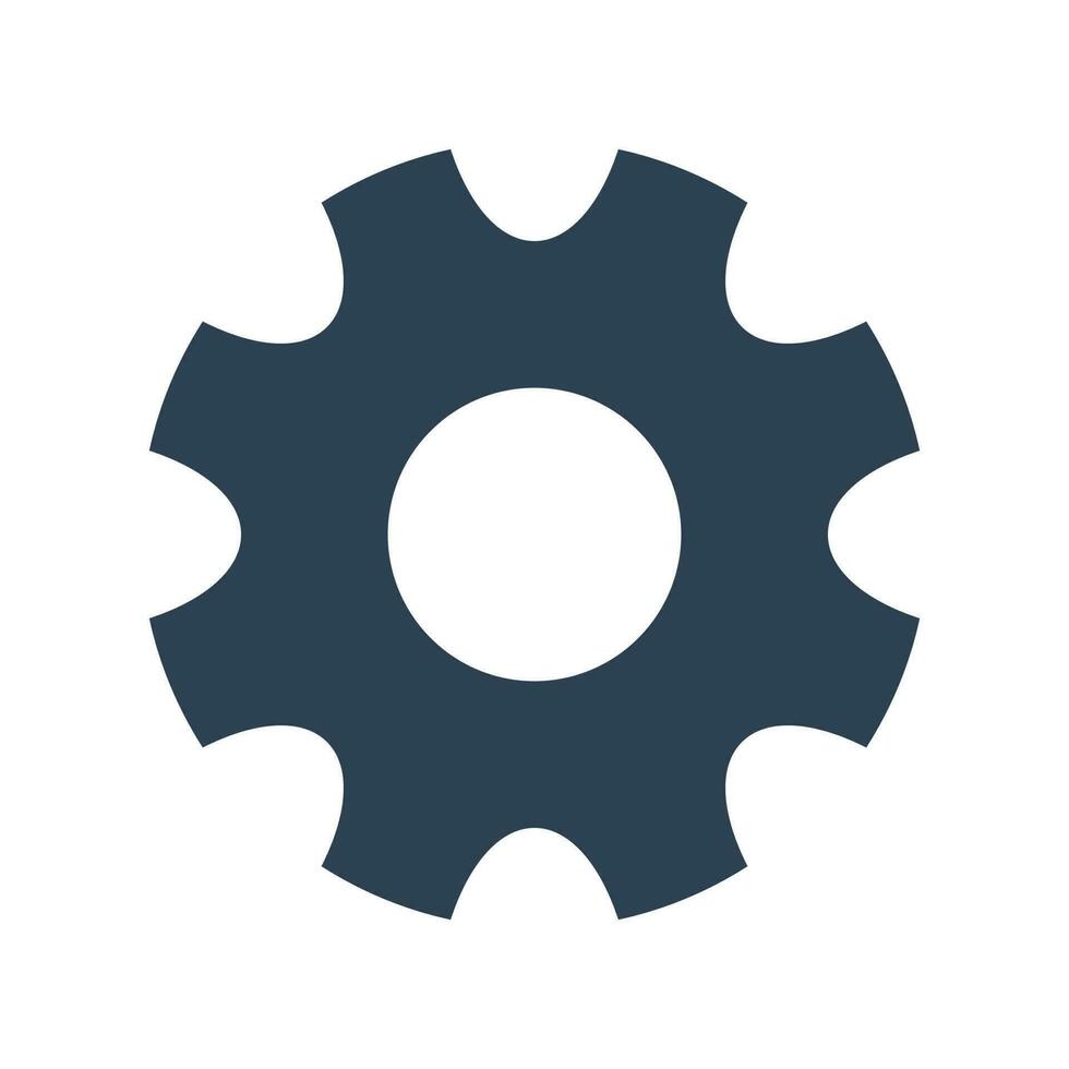 Free setting icon vector