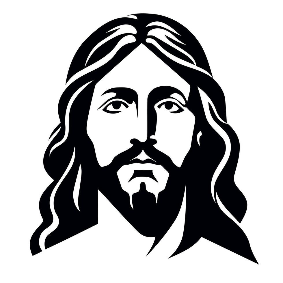 christian religious figure jesus christ vector