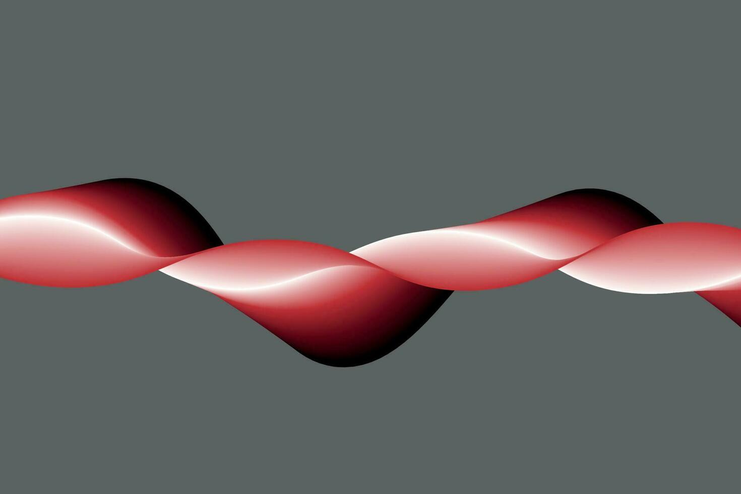 red and black wave abstract background, suitable for landing page and computer desktop background. 3d vector