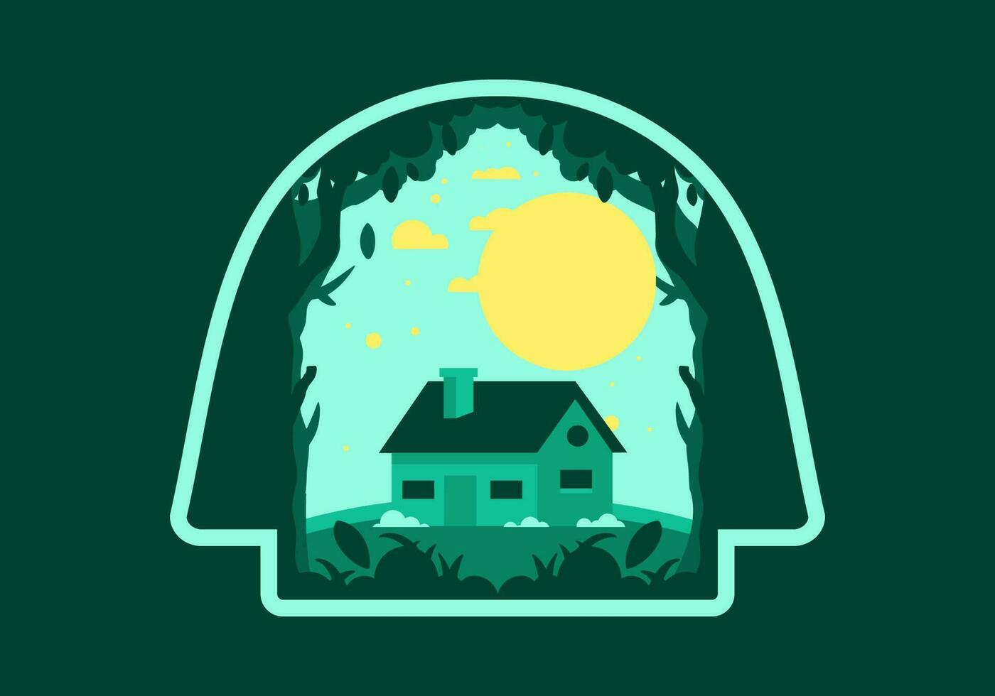 Colorful Flat Illustration Of A Simple House 23633499 Vector Art At colorful-flat-illustration-of-a-simple-house-23633499-vector-art-at