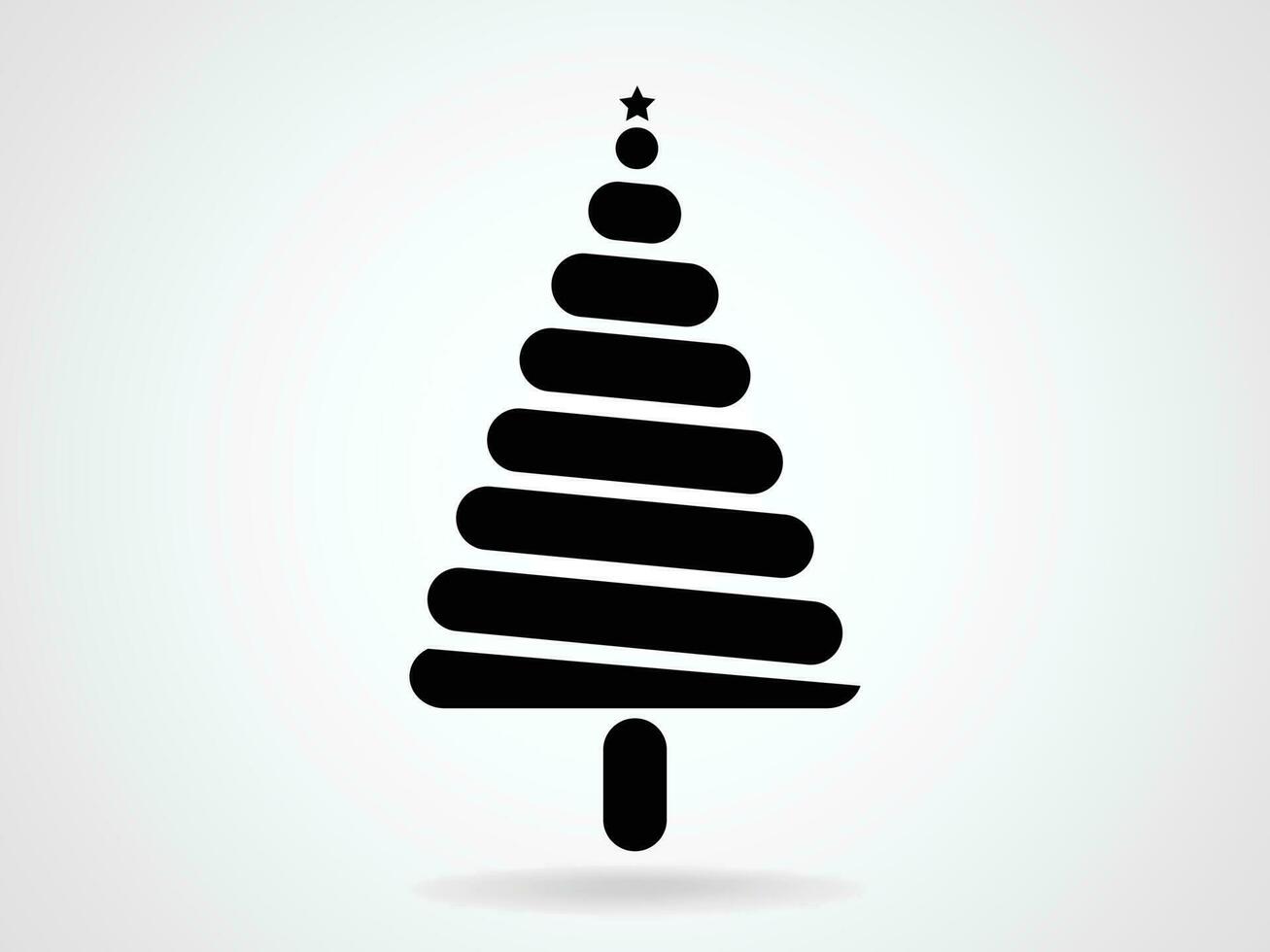 Black tree and Root LOGO concept. Can be used for your work. vector