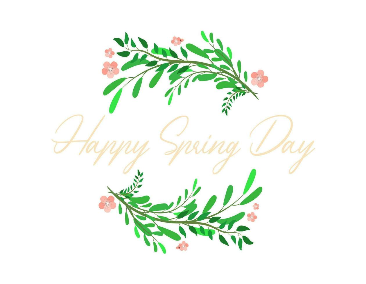 Hello spring banner. Trendy texture. Season vocation, weekend, holiday logo. Spring Time Wallpaper. Happy spring Day. Spring vector Lettering text. Fashionable styling. Flower vector.