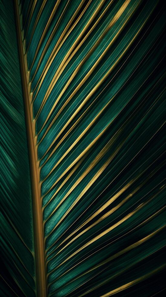 Palm leaf background. Illustration photo