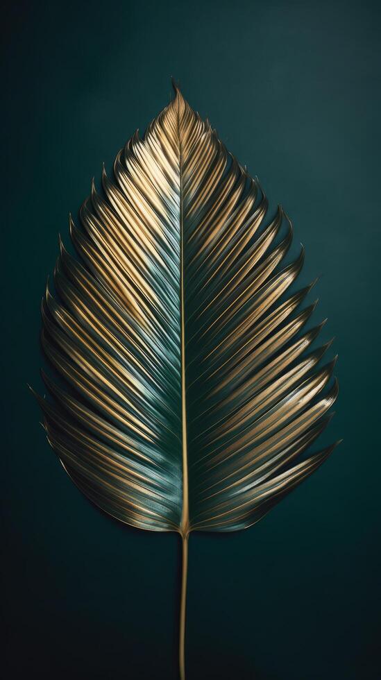 Palm leaf background. Illustration photo