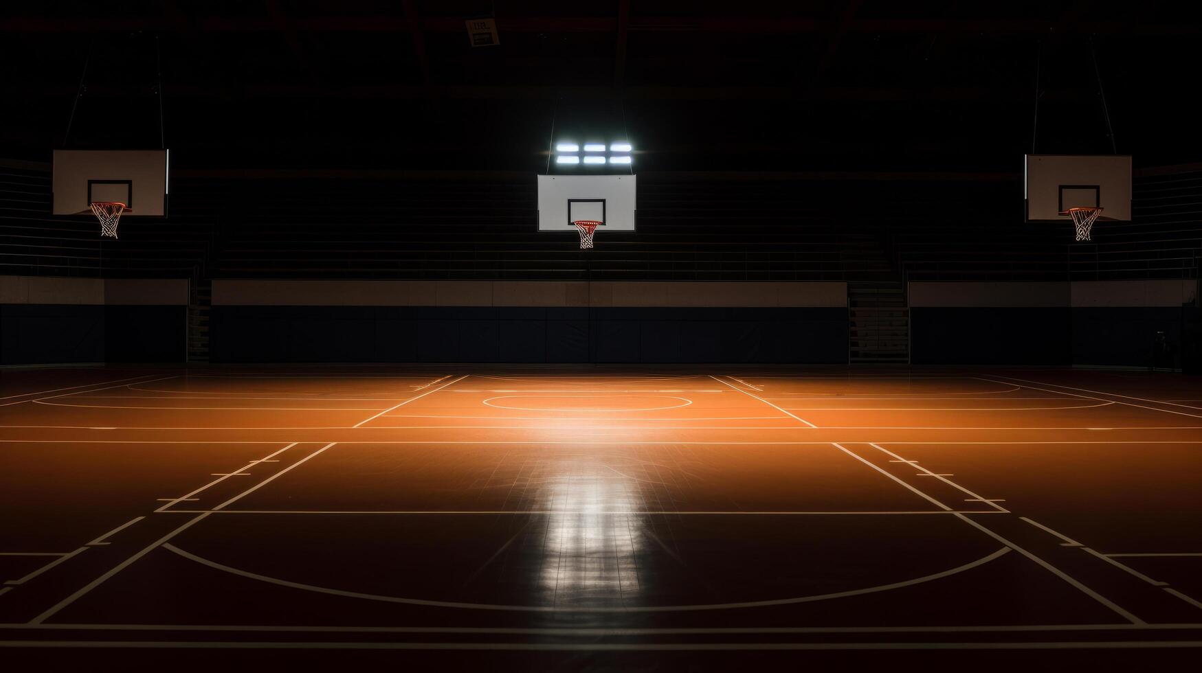 Basketball sport background. Illustration photo